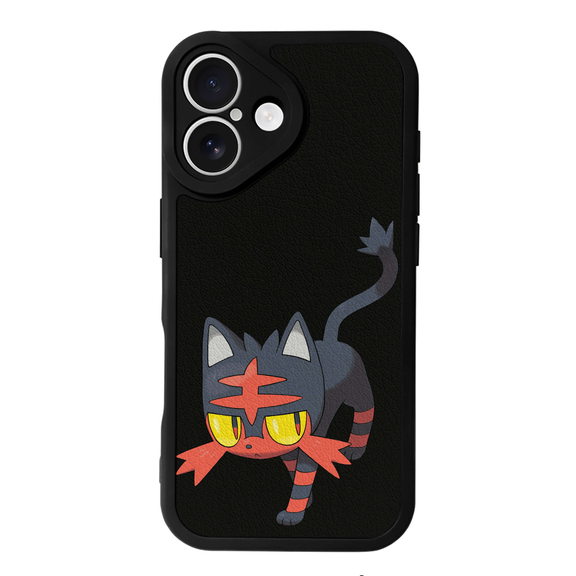 （画像用） ポケットモンスター Pokémon 【iPhone 16シリーズ対応】シリコンスマホケース（レザー調） 材質：シリコン